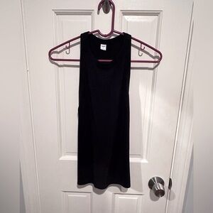 Old Navy black racerback tank top
